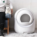 Smart Automatic Litter Box, Self -Cleaning Cat Litter Box for Multiple Cats by DailySale
