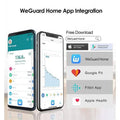 Smart Digital Bathroom Scale with Heart Rate Tracking, Body Fat, BMI with App by DailySale