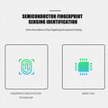 Smart Fingerprint Small Size Cabinet Dormitory Anti-theft Lock by DailySale