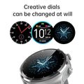 Smart Watch with Earbuds 1.28 inch Waterproof Bluetooth Fitness Watch by DailySale