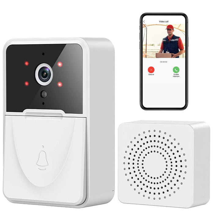 Smart Wireless Wi-Fi Video Security Doorbell by DailySale