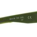 Smith Rebound Unisex Sunglasses SIF/X6 Matte Moss 59 18 135 ChromaPop by DailySale