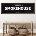Smokehouse Sign by Tailored Canvases