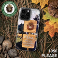 Smokey Bear Classic HD Apple iPhone 13 Series Mag-Safe Phone Case by Affinity Bands