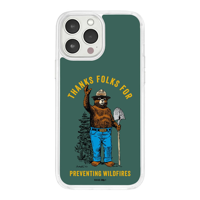 Smokey Bear Classic HD Apple iPhone 15 Series Mag-Safe Phone Case by Affinity Bands