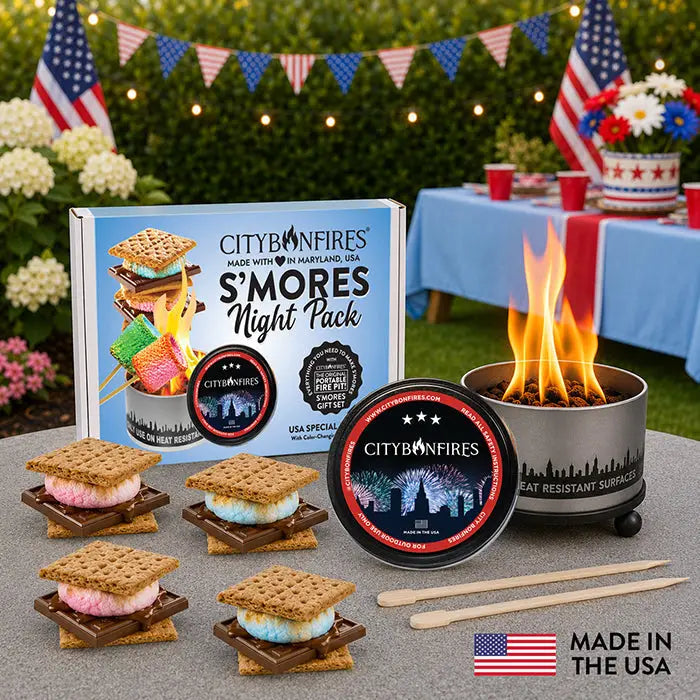 S'mores Night Pack - USA Limited Edition by City Bonfires