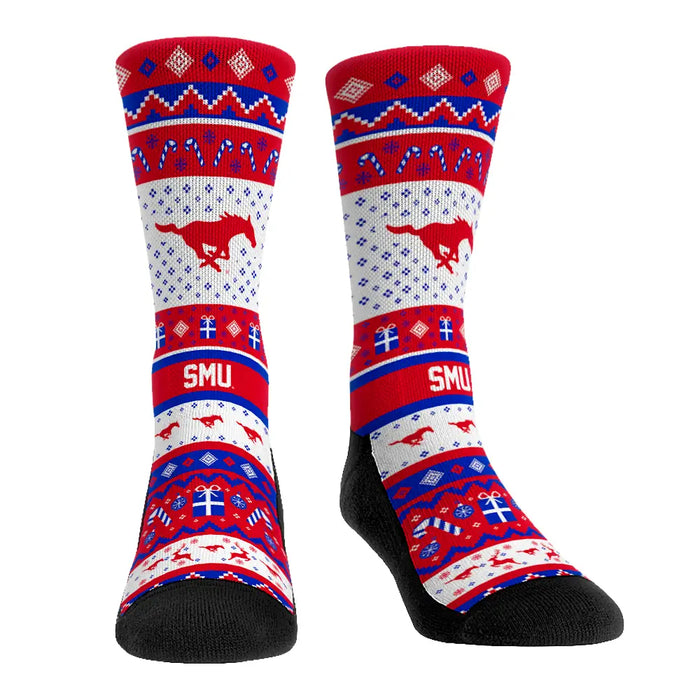 SMU Mustangs - Tacky Sweater by Rock 'Em Socks