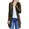 Snap Button Long Cardigan by DailySale