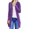 Snap Button Long Cardigan by DailySale
