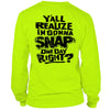 Snap - Long Sleeve Hi-Vis T-Shirt