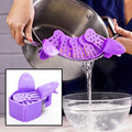 Snapbit Hands-Free Strainer for Pots, Pans & Bowls by DailySale