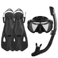 Snorkling Gear Mask Fin Set with Adjustable Swim Fins by DailySale