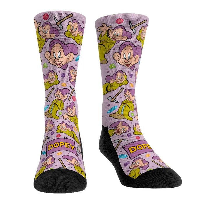 Snow White - Dopey All-Over by Rock 'Em Socks