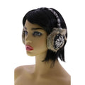 Snowflake Earmuffs with Fur Trim by DailySale