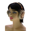 Snowflake Earmuffs with Fur Trim by DailySale