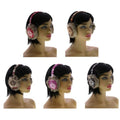 Snowflake Earmuffs with Fur Trim by DailySale