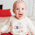 graphic bodysuit | snow sweet (long sleeve) by Finn + Emma