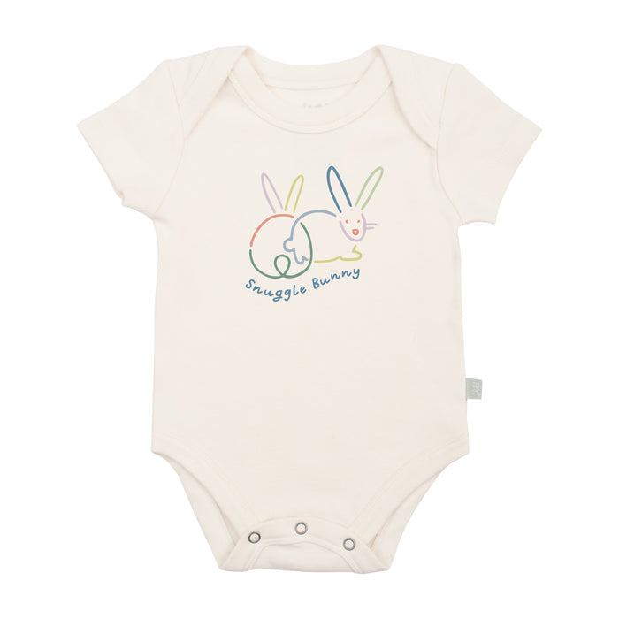 graphic bodysuit | snuggle bunny by Finn + Emma