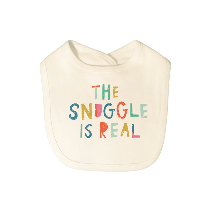 graphic bib | snuggle by Finn + Emma