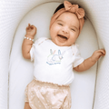 graphic bodysuit | snuggle bunny by Finn + Emma
