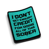 Sober Hard Hat Decal