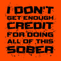 Sober - Safety Yellow T-Shirt by Armed American Supply