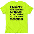 Sober - Safety Yellow T-Shirt by Armed American Supply