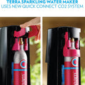 SodaStream Terra Sparkling Water Maker with CO2 and DWS Bottle by DailySale
