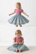 Soft and Breathable Organic Cotton Dress for Girls | Bloom by ozznekshoes