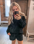 Soft Cozy Sweater Shorts by Boutique 23