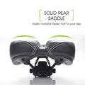 Soft Leather Hollow Bicycle Saddle Seat by DailySale