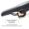 Soft Leather Hollow Bicycle Saddle Seat by DailySale