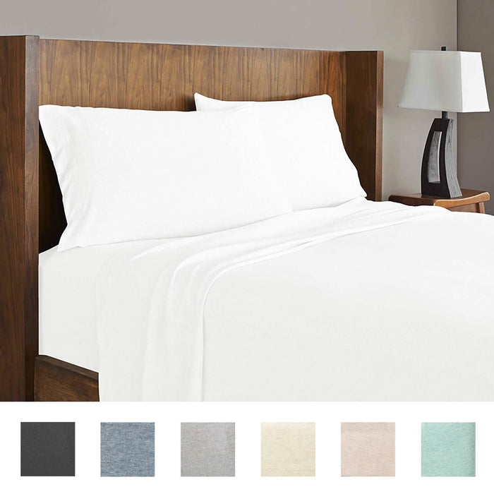 Soft Tees Luxury Cotton Modal Jersey Knit Sheet Set by DailySale
