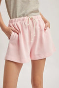 Soft-Touch Knit Shorts: Ballet by Boutique 23