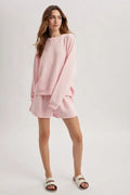 Soft-Touch Knit Shorts: Ballet by Boutique 23