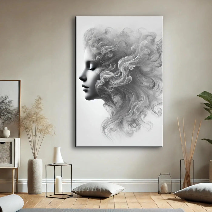 Soft Wave Beauty Wall Art by Tailored Canvases