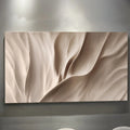 Soft Waves of Elegance Wall Art by Tailored Canvases