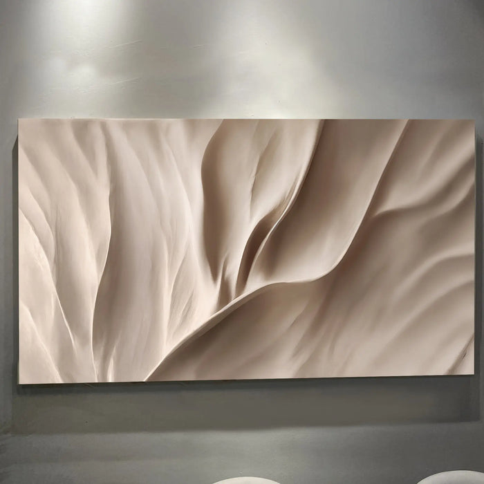 Soft Waves of Elegance Wall Art by Tailored Canvases