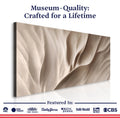 Soft Waves of Elegance Wall Art by Tailored Canvases