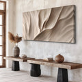 Soft Waves of Elegance Wall Art by Tailored Canvases
