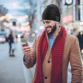 Soft Wireless Beanie Headphone Hat with V4.2 Noise Cancellation by DailySale