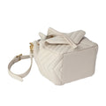 Premium New Zealand Lambskin Leather Drawstring Bucket Bag for Women by MiamiLeathers.com
