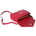 Premium New Zealand Lambskin Quilted Leather Crossbody Bag for Women by MiamiLeathers.com