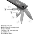 SOG Multitool with Hex Driver Set by DailySale