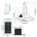 Solar Camping Light Hanging LED Bulb Lamp by DailySale
