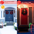 Solar Christmas Candy Cane Light IP55 Waterproof Stake Light by DailySale