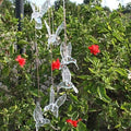 Solar Color Changing LED Hummingbird Wind Chimes by DailySale
