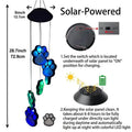 Solar Dog Claw Wind Chime Light by DailySale