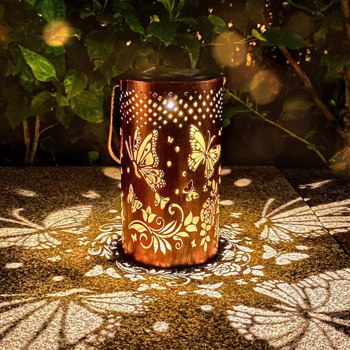 Solar Lanterns Outdoor Hanging Lantern Lights by DailySale