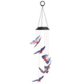 Solar LED Butterfly Wind Chimes by DailySale